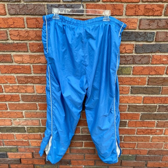 Vtg 90’s Nike Sweatpants Track Pants Lined XL Blue - Picture 6 of 9